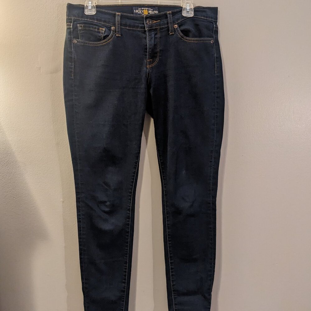 Lucky Brand Charlie Skinny Jeans | Women's Size 29 | Dark Wash